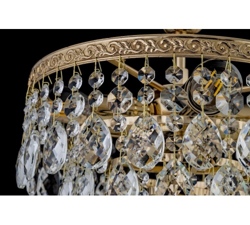 Люстра на штанге Arti Lampadari Castellana E 1.3.30.608 G Castellana Gold