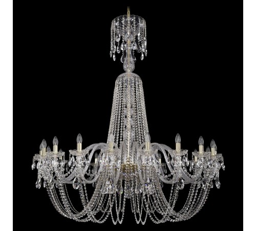 Подвесная люстра Bohemia Ivele Crystal 1402/20/530/XL-164/G 1402