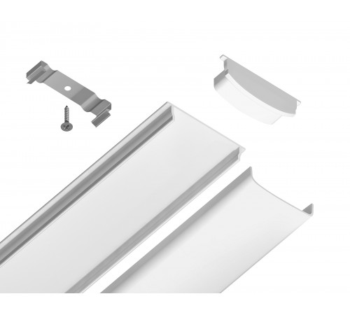Профиль накладной гибкий Ambrella Light GP1600WH GP