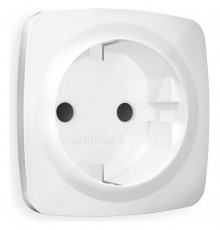 Накладка для розетки с заземлением и со шторками Ambrella Volt OP1070 Quant