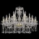 Подвесная люстра Bohemia Ivele Crystal 1413/12+6/300/G 1413