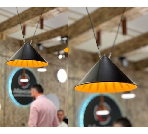 Светильник на растяжке Italline IT03-1429 black/orange IT03-1429