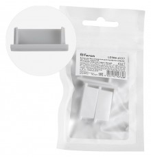 Заглушка для профиля Feron 48261 LD386