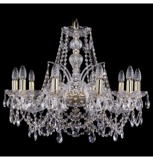 Подвесная люстра Bohemia Ivele Crystal 1411/10/240/G 1411