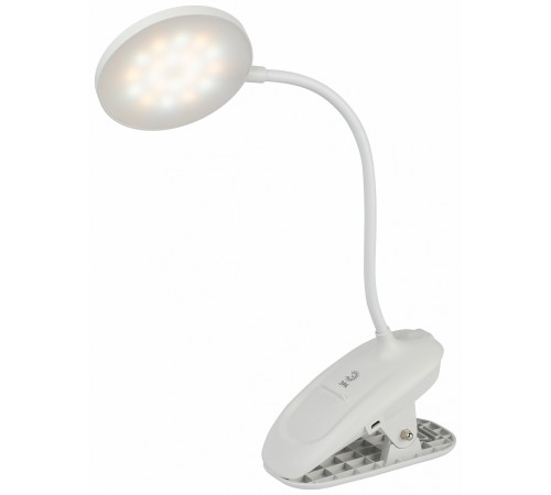 Настольная лампа офисная Эра NLED-513-6W-W