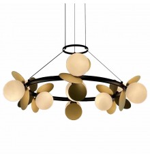 Подвесная люстра iLedex C4641-9 MBK+SGD Savage