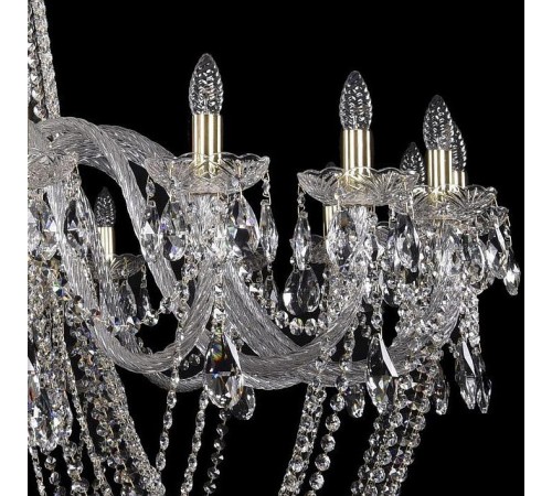 Подвесная люстра Bohemia Ivele Crystal 1402/20/530/h-164/G 1402