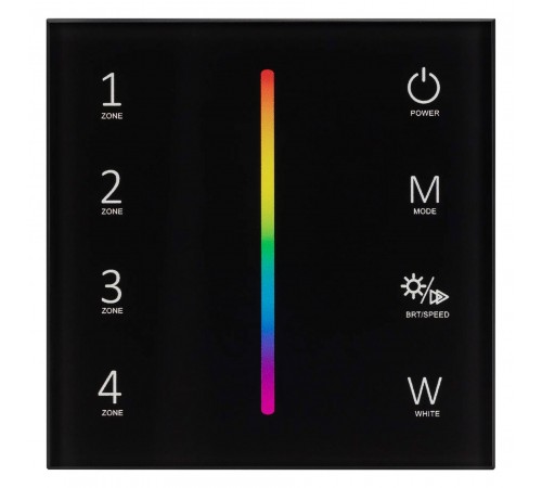 Панель-регулятора цвета RGBW  сенсорный встраиваемый Arlight 027104 SMART