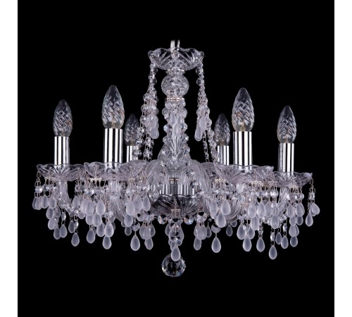 Подвесная люстра Bohemia Ivele Crystal 1410/6/160/Ni/V0300 1410