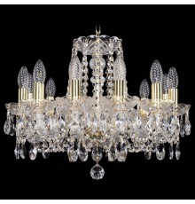 Подвесная люстра Bohemia Ivele Crystal 1402/12/160/G 1402