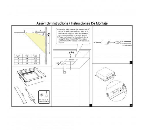 Встраиваемый светильник Mantra 9093 Blue Sky