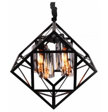 Подвесная люстра LUMINA DECO LDP 11339-4 BK Brutte