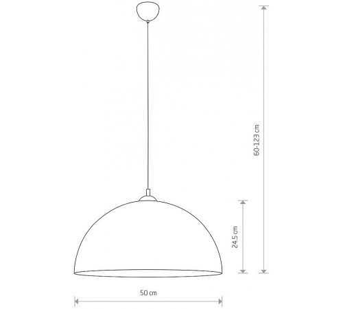 Подвесной светильник Nowodvorski 10297 Hemisphere L
