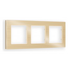 Рамка на 3 поста Ambrella Volt AF550303 Platos Металл