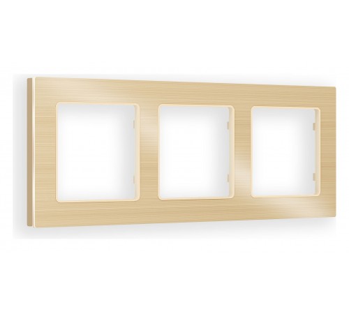 Рамка на 3 поста Ambrella Volt AF550303 Platos Металл