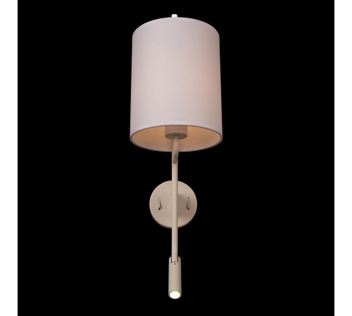 Бра с подсветкой Loft it 10253W/B White Ritz