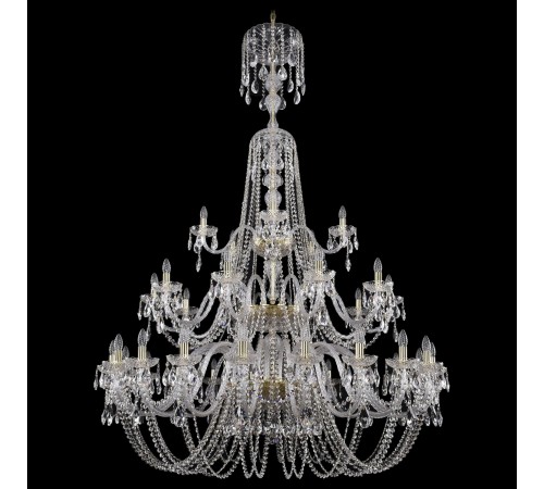 Подвесная люстра Bohemia Ivele Crystal 1402/20+10+5/530/XL-206/3d/G 1402