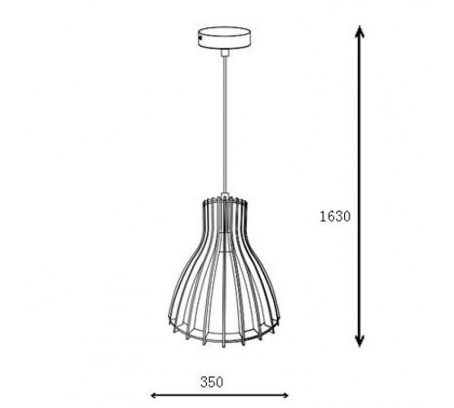 Подвесной светильник Lucide 34425/35/70 Bounde