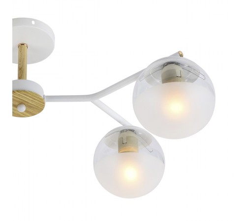 Люстра на штанге Escada 1130/4PL White Avignon