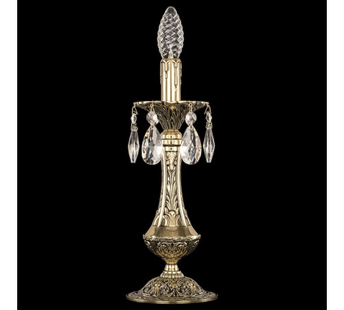 Настольная лампа декоративная Bohemia Ivele Crystal 72100L/1-31 GB 7200