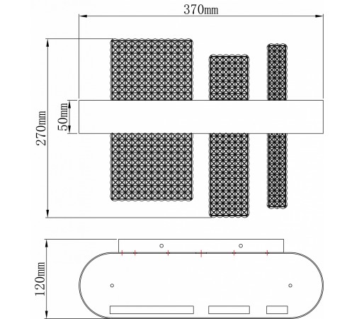 Накладной светильник Wertmark WE460.01.021 Lotta