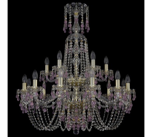 Подвесная люстра Bohemia Art Classic 11.24.12+6.300.2d.XL-95.Gd.V7010 11.24