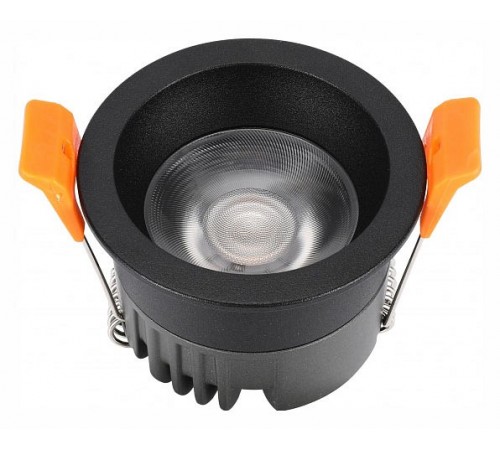 Встраиваемый светильник iLedex 107-7W-D64-4000K-24DG-BK Mars