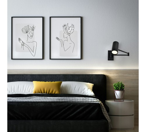 Бра Escada 10282/1LED Black Stigma