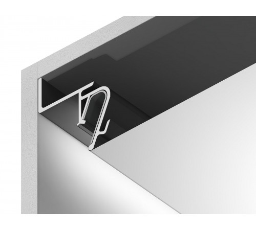 Профиль для контурной подсветки натяжного потолка Ambrella Light GP4100BK GP