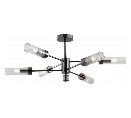 Люстра на штанге iLamp 15609-6 AN+CL Evolution