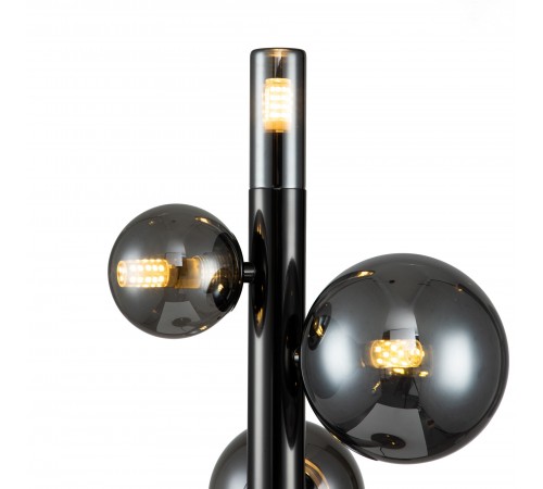 Настольная лампа декоративная Indigo 11026/4T Black Canto