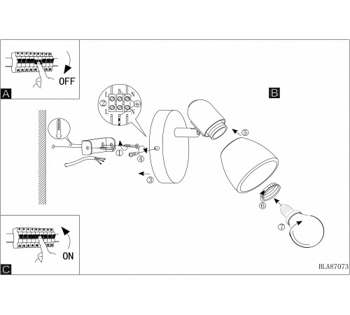Спот Eglo 88472 Dakar 1