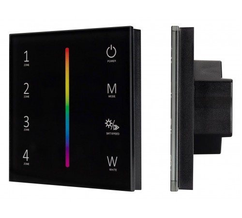 Панель-регулятора цвета RGBW  сенсорный встраиваемый Arlight 027104 SMART