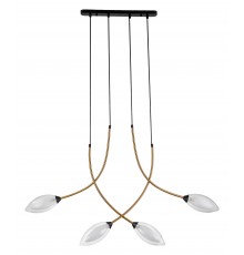 Подвесной светильник Indigo 13001/4P Black Fiore