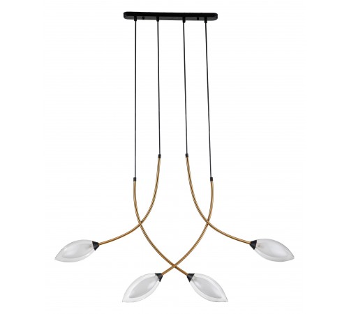 Подвесной светильник Indigo 13001/4P Black Fiore