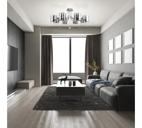 Люстра на штанге Escada 683/8P Intense