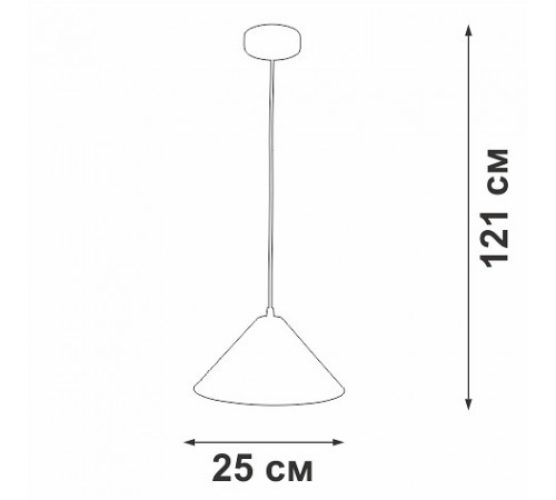 Подвесной светильник Vitaluce V2925-0/1S V2925
