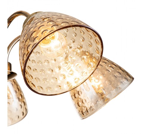 Подвесная люстра Escada 658/5PL Gold Freesia