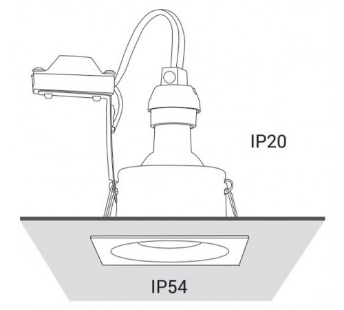Встраиваемый светильник Nowodvorski 8370 Delta