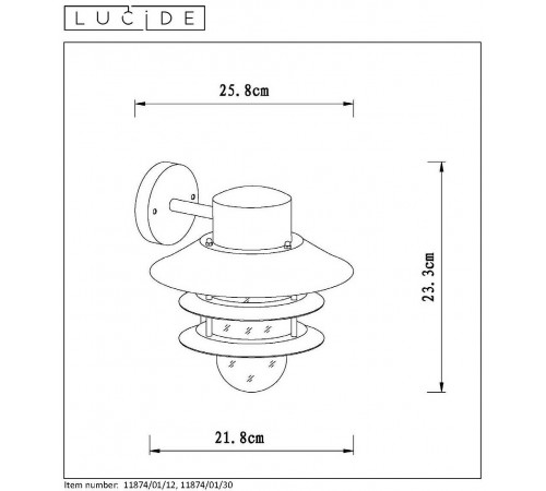 Светильник на штанге Lucide 11874/01/30 Zico