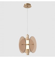 Светильник подвесной Crystal Lux AMARILLO SP12W LED BRASS