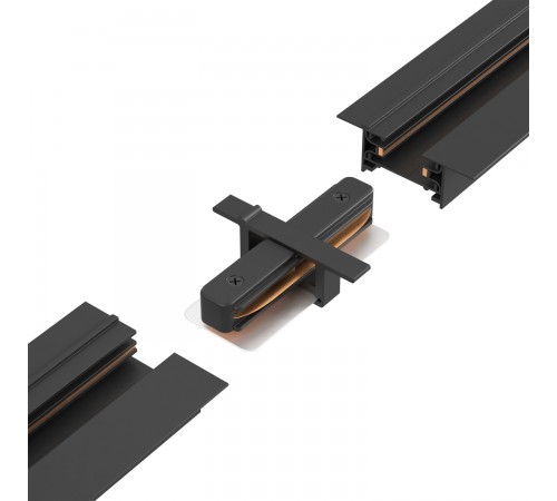 Соединитель линейный (однофазный) для встраиваемого шинопровода Crystal Lux CLT 0.2211 01 BL