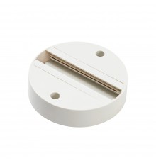 Основание для самостоятельного монтажа трековых однофазных светильников Crystal Lux CLT 0.213 01 WH