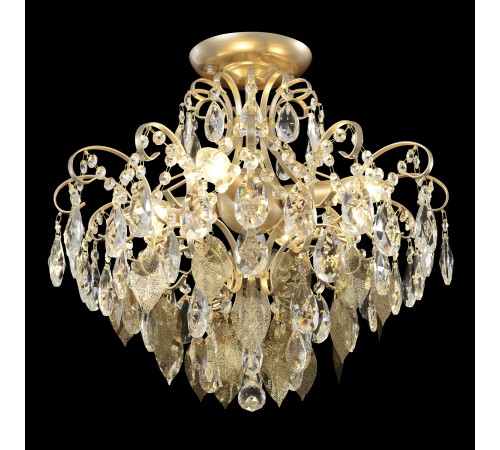 Светильник потолочный Crystal Lux ESMIRALDA PL4 GOLD