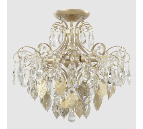 Светильник потолочный Crystal Lux ESMIRALDA PL4 GOLD