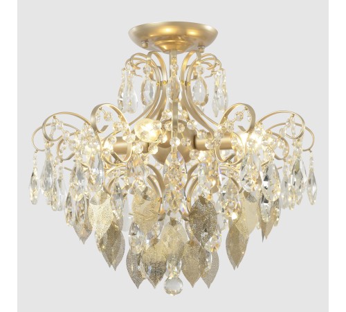 Светильник потолочный Crystal Lux ESMIRALDA PL4 GOLD