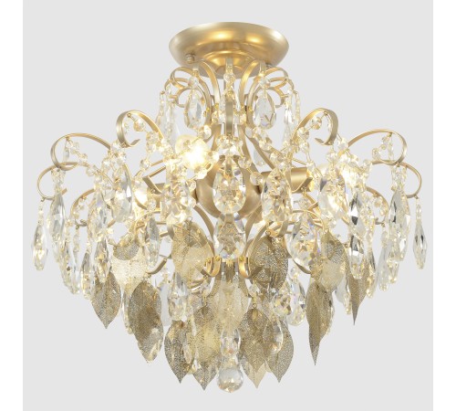 Светильник потолочный Crystal Lux ESMIRALDA PL4 GOLD