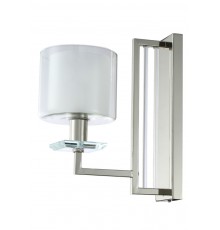 Бра Crystal Lux NICOLAS AP1 NICKEL/WHITE