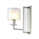 Бра Crystal Lux NICOLAS AP1 NICKEL/WHITE