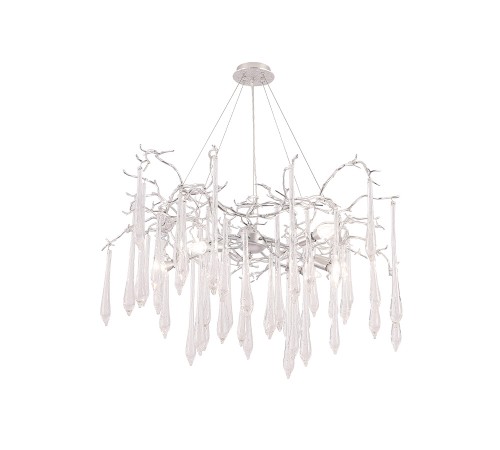 Люстра Crystal Lux REINA SP8 D1000 SILVER PATINA